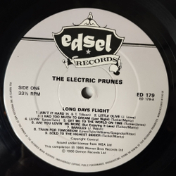 Винтажная виниловая пластинка LP The Electric Prunes Long Day's Flight (UK 1986)