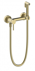 462552-S Смеситель настенный с ГИГ. душем (Мат. Золото) ViEiR  (10/1шт)