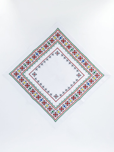 Салфетка с чувашской вышивкой