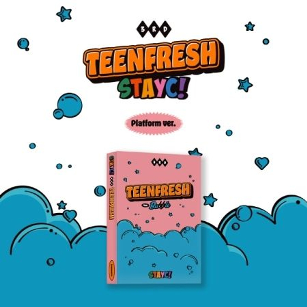 Альбом STAYC - TEENFRESH 3rd Mini Album PLATFORM Version