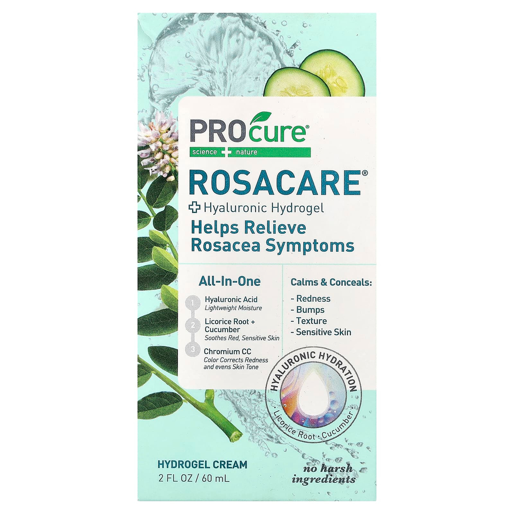 Procure, Rosacare®, гидрогелевый крем, 60 мл (2 жидк. унции)