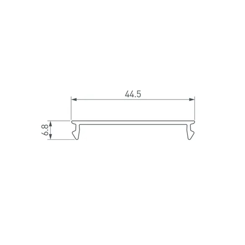 Экран SL-W45-2000 FROST (Arlight, Пластик) 036974