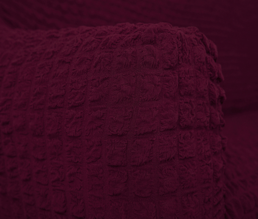 Чехол на угловой диван, цвет Бордовый