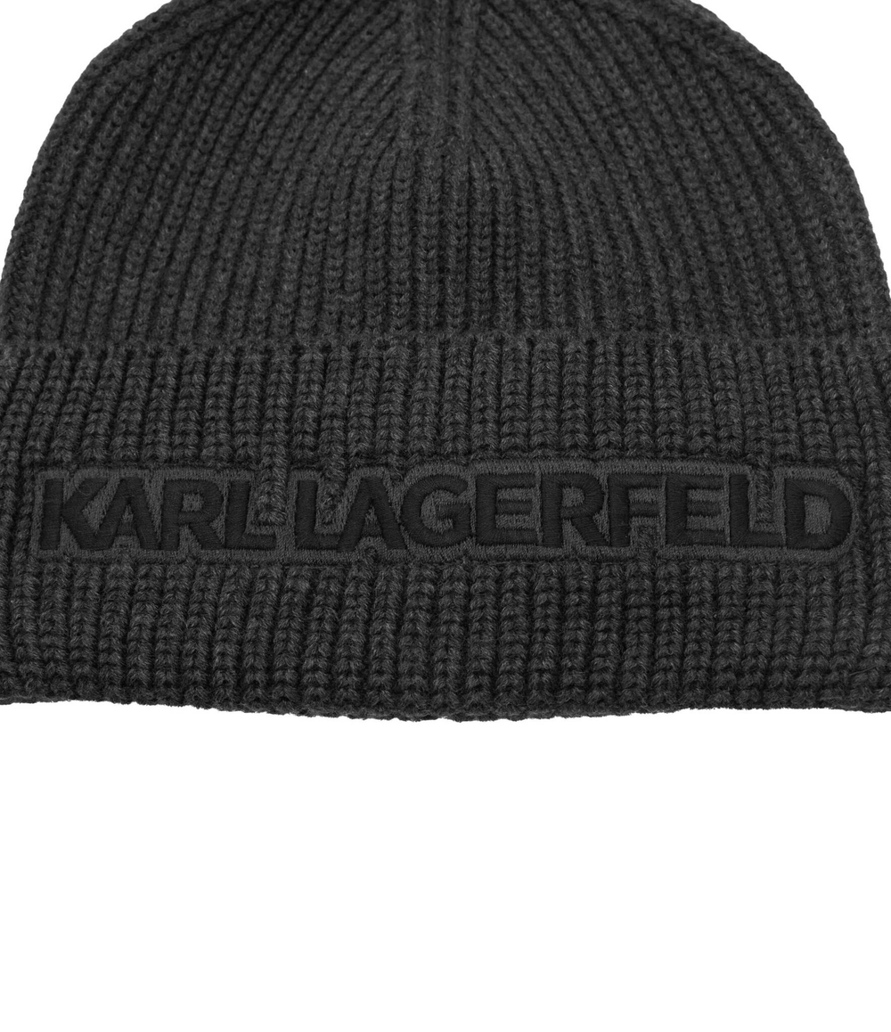 Шапка Karl Lagerfeld Kids - графитовый(Z21039)