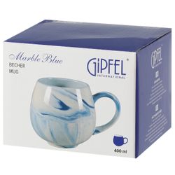 Кружка Gipfel Marble Blue 52695 400 мл