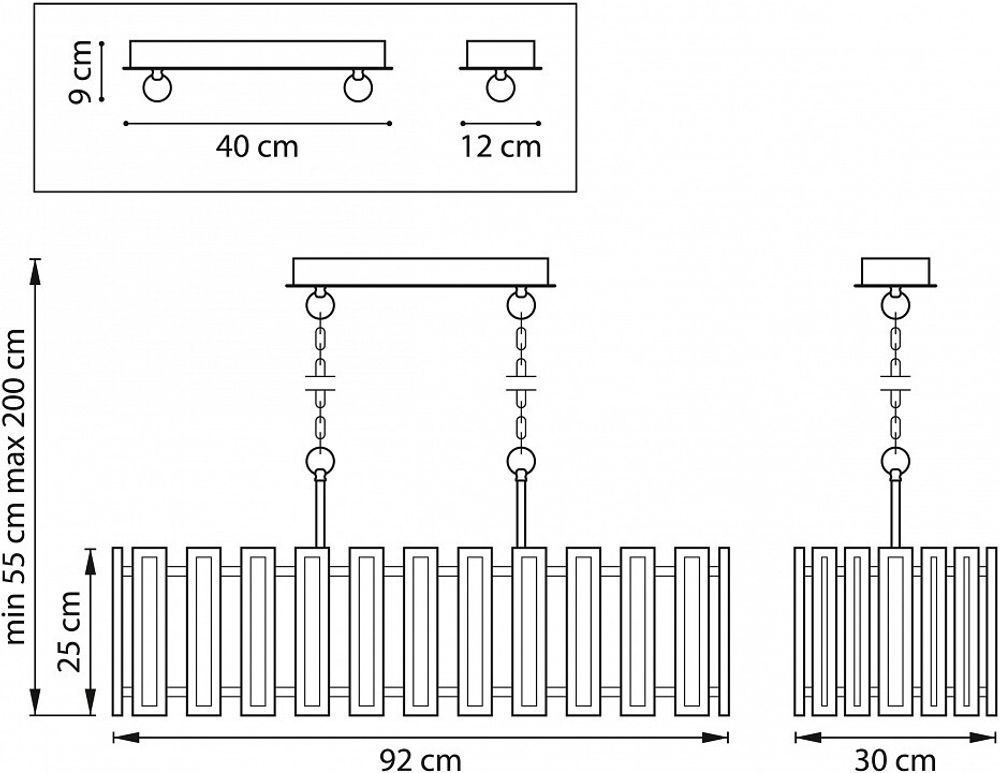 Подвесной светильник Lightstar Agave 712164