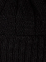 Шапка детская на осень и снуд с завязками