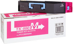 KYOCERA TK-880M Подлинный Пурпурный 1 шт 1T02KABNL0