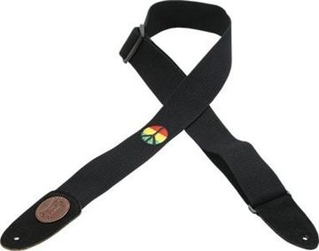 Ремень для гитары LEVY'S MSSC8RP BLK