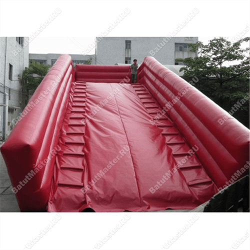 Надувная горка для зорба "Red ramp"