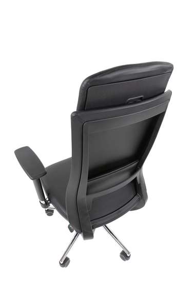 Офисное кресло Chairman 500LUX Россия экокожа черный