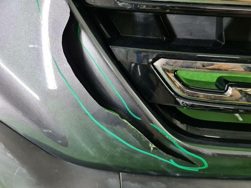 Бампер передний Subaru Outback 6 (2019-2022)