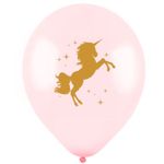 Шар (12"/30 см) Единорог, Ассорти Пастель-Метал, 2 ст. 25 шт.