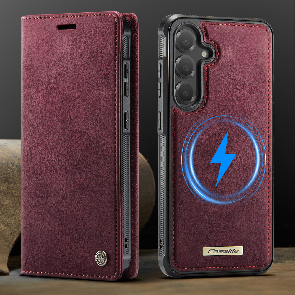 Чехол-кошелек CaseMe 2 in 1 MagSafe Samsung Galaxy S25 FE