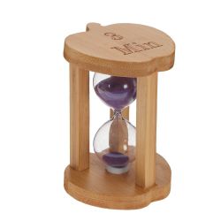 GAEM Часы песочные (3 мин.), L7 W7 H10 см, 4в.