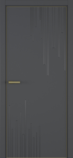 Межкомнатная дверь Zadoor Art-Lite ПГ Rain 2