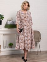 Платье Доминанта НЬЮ (бежевое) П15243-16М LT Collection