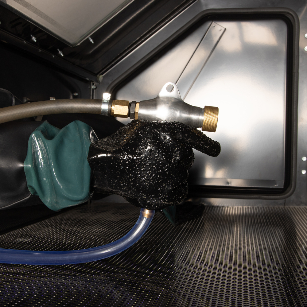 WDK-83421 Пескоструйная камера 420л, боковая и фронтальная загрузка