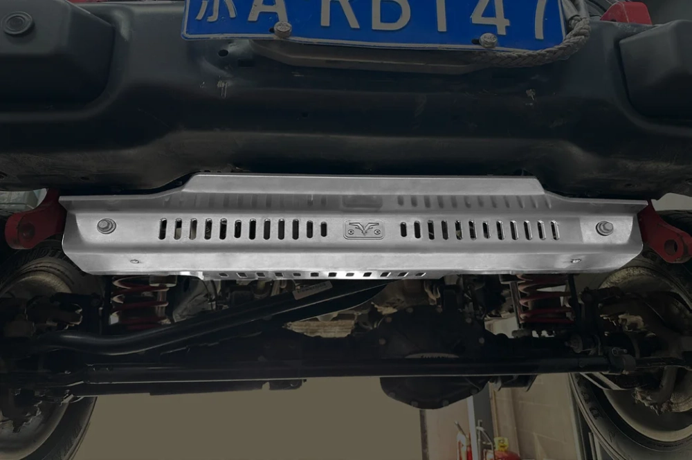 Защита днища 8мм для JEEP Wrangler 2021+ Джип защита картера кпп двигателя бака