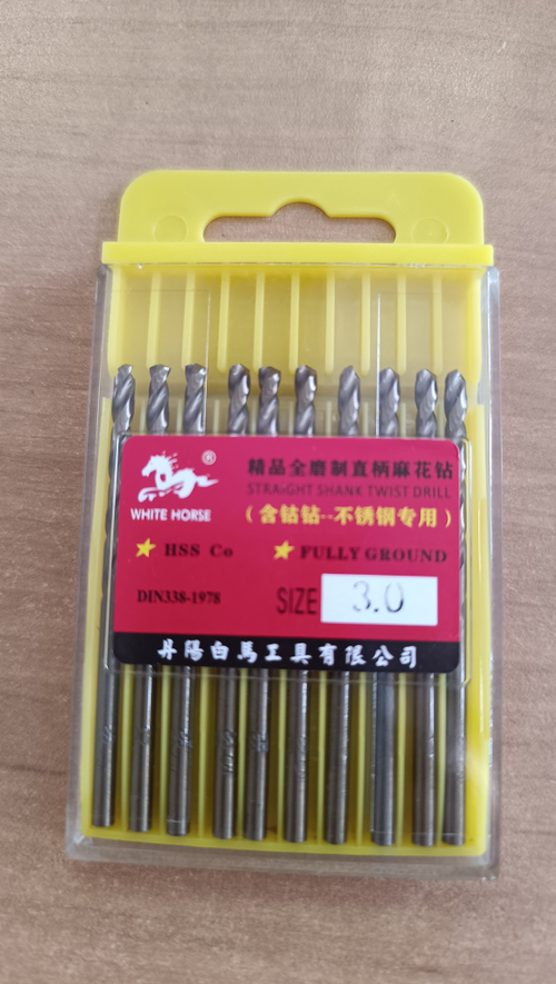 Сверло ф3x61/33 DIN338 HSSCo5 ADK101811-030