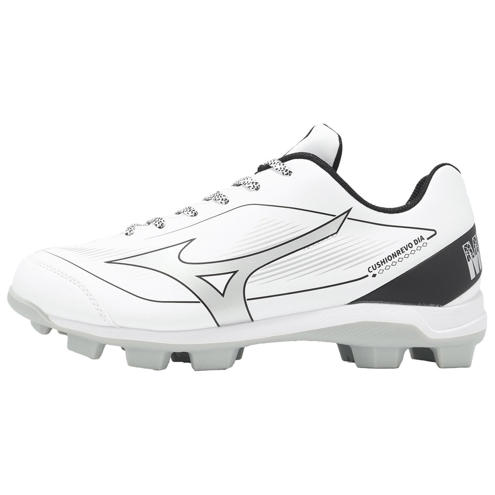 CushionRevo Mizuno Dia Wide "White Black"