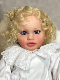 Кукла Реборн мягконабивная 65см в пакете (FA-508)