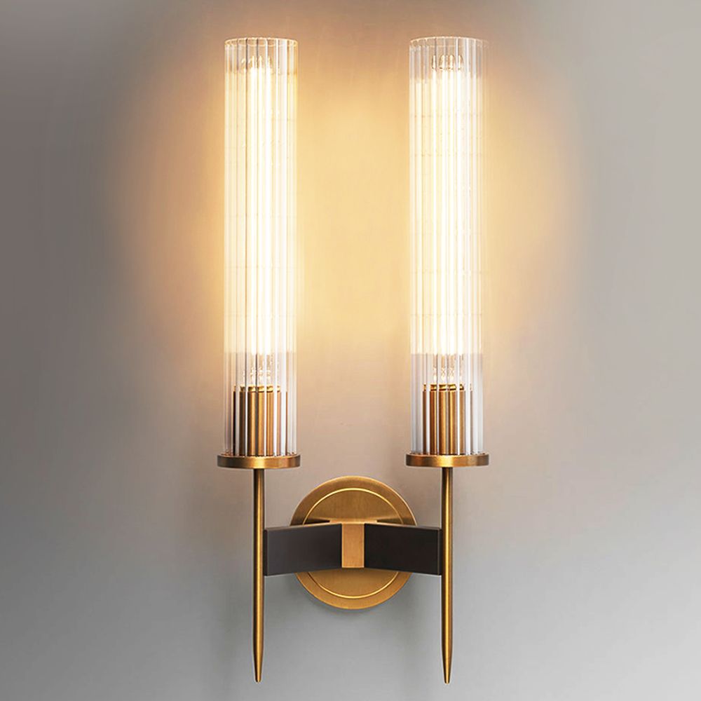 Настенный светильник Alouette 2 brass