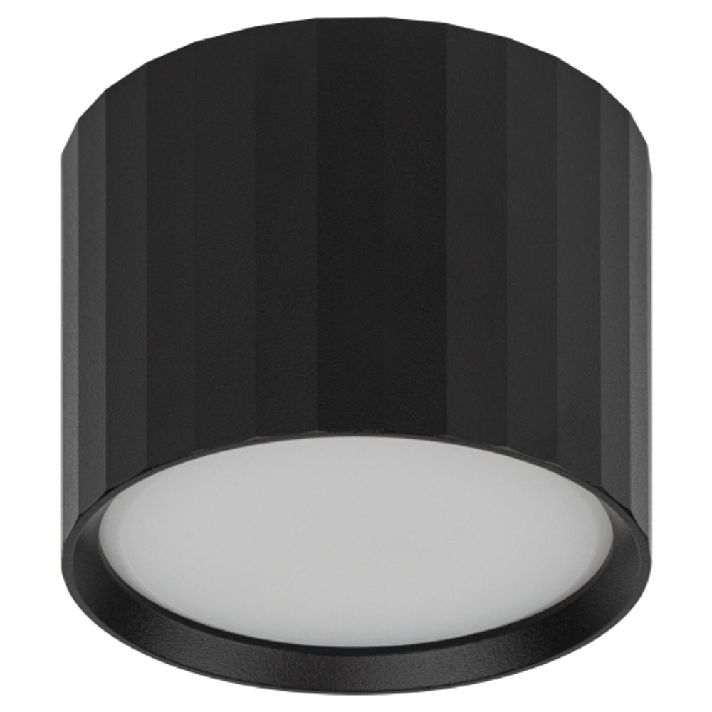 Светильник настенно-потолочный спот ЭРА OL39 BK под GX53 IP20 черный