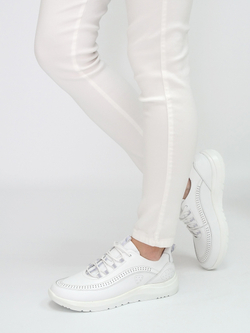 Кроссовки женские летние натуральная кожа