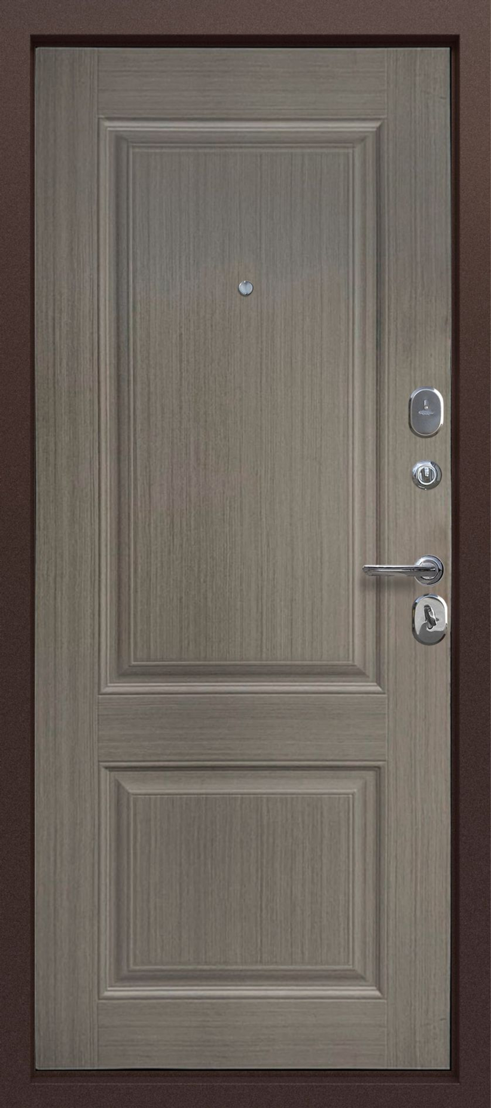 Тайга 9см Медный Антик / Серый Клён