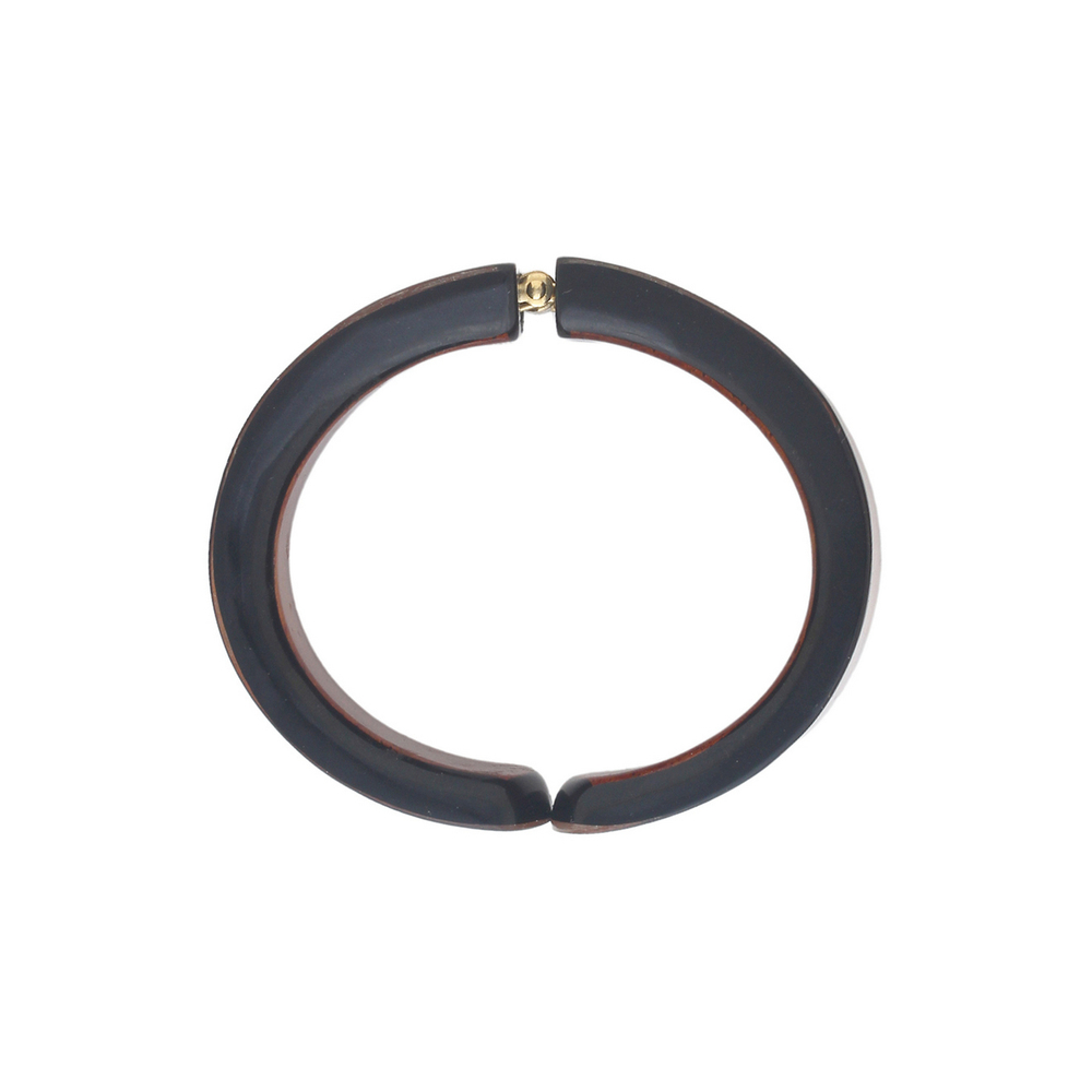 Браслет Nature Bijoux, Cannelle, кафф из рога, со вставкой из дерева байонг, NB26.1-13-44487 (коричн