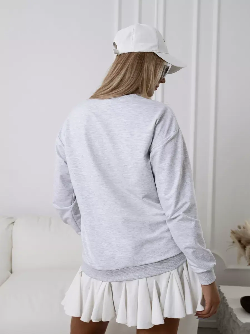 Лонгслив с сердечками