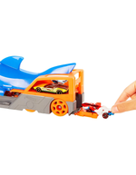 Hot Wheels City GVG36 — грузовик «Голодная акула» с хранилищем для машинок 1:64