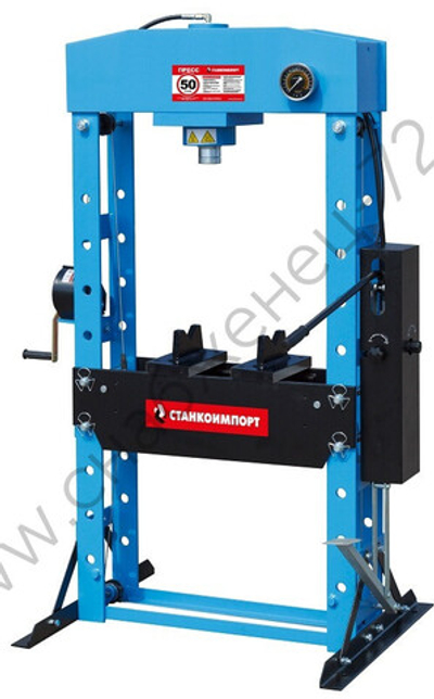 Пресс гаражный гидравлический на 50 тонн с ножным и ручным приводом, СТАНКОИМПОРТ, SD0825