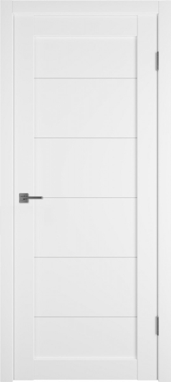 Межкомнатная дверь Emalex 32, цвет Emalex Ice (белый матовый, без текстуры Soft), без стекл