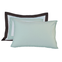 Постельное белье 2 спальное евро макси Casual Avenue Soho Frame светло-зеленое наволочки