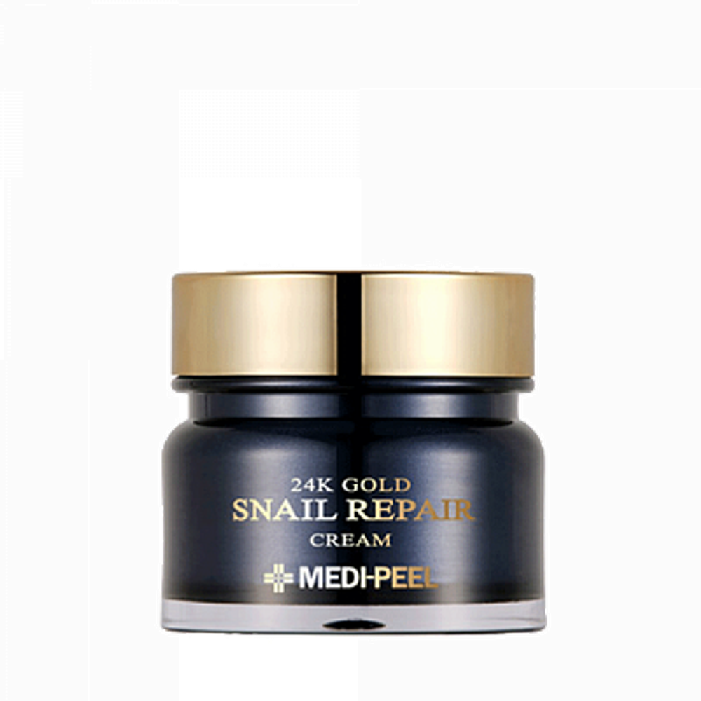 Премиум крем с улиткой и 24К золотом MEDI-PEEL 24K Gold Snail Cream (50g)