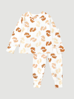 Пижама Mjölk Следы, на манжетах