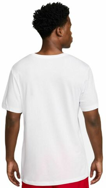 Мужская теннисная футболка Nike Court Dri-Fit Short Sleeve T-Shirt - белый
