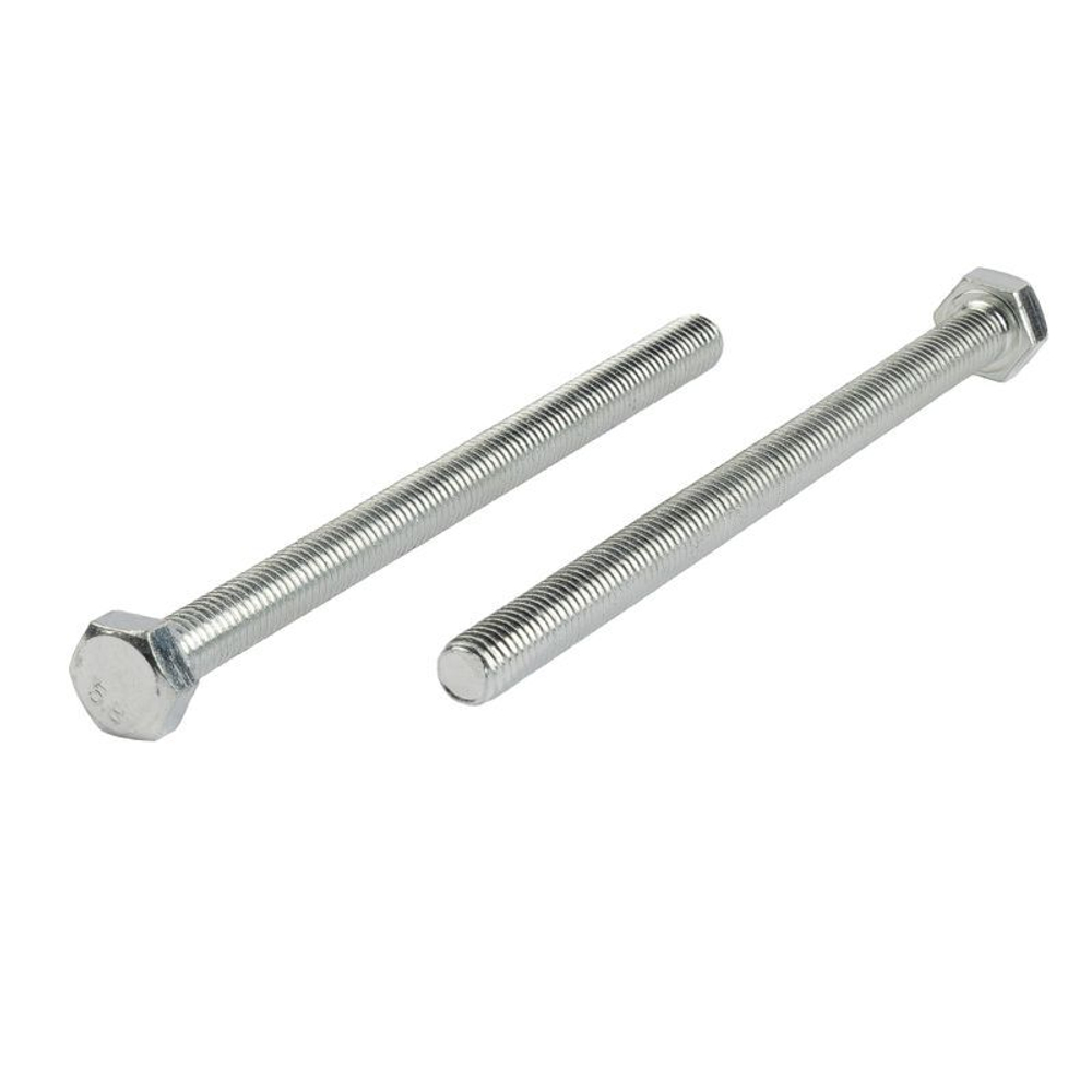 Болт М8х120 мм с шестигранной головкой DIN 933 кл 5,8