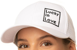 Теннисная кепка Lucky in Love LIL Laser Cut Cap - white