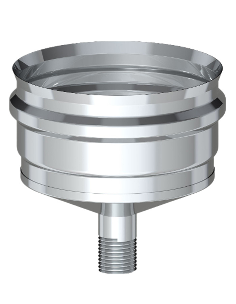Конденсатоотвод для сэндвича (430/0,5мм) Ф210 внутренний