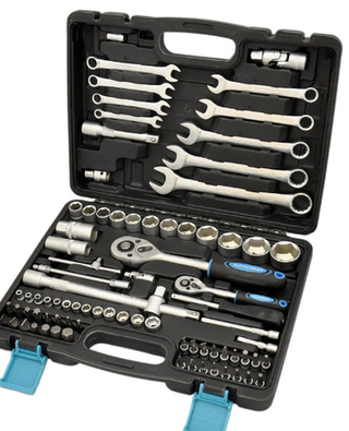 Набор инструмента  82пр CR-V 6гран. 1/4, 1/2"DR  82-CR-V