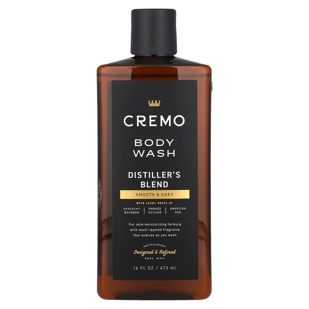 Cremo, Гель для душа, дистилляторная смесь, 473 мл (16 жидк. унц.)