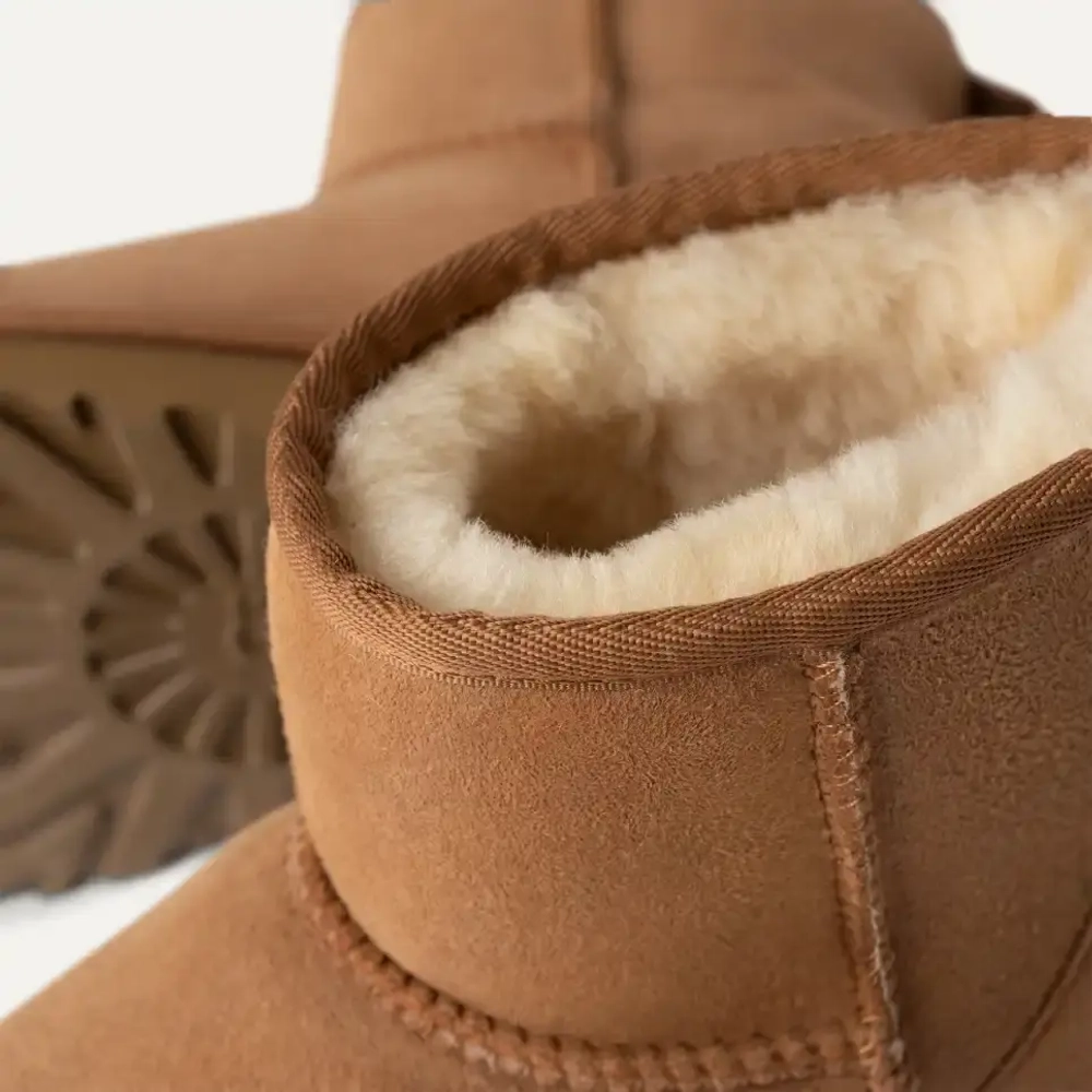 UGG Угги Classic Mini, каштановый