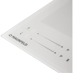 Встраиваемая индукционная варочная панель Maunfeld CVI292S2FWH LUX Inverter