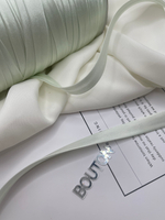 Косая бейка "Gamma" GK-12P 11 - 12 мм №110 серо-зеленый