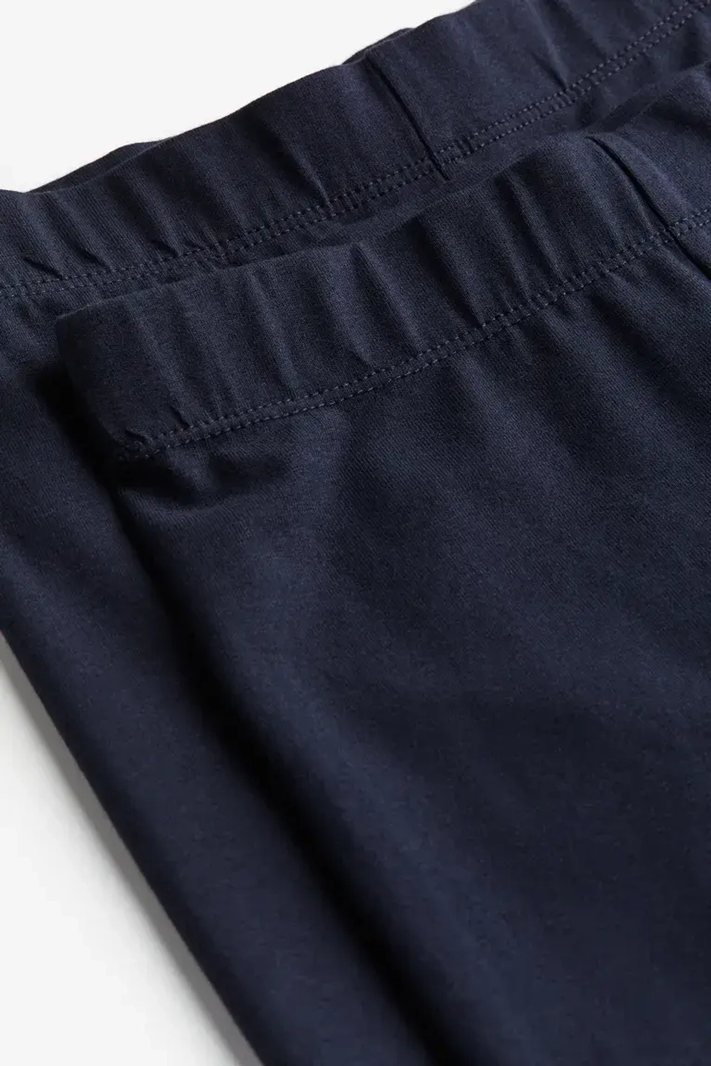 H&M Хлопковые легинсы (набор 2 шт.), темно-синий