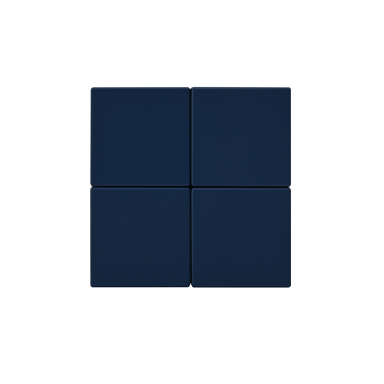 Выключатель сценарный 4-кл. ArtGallery (сх. 1) аквамарин SE GAL001174