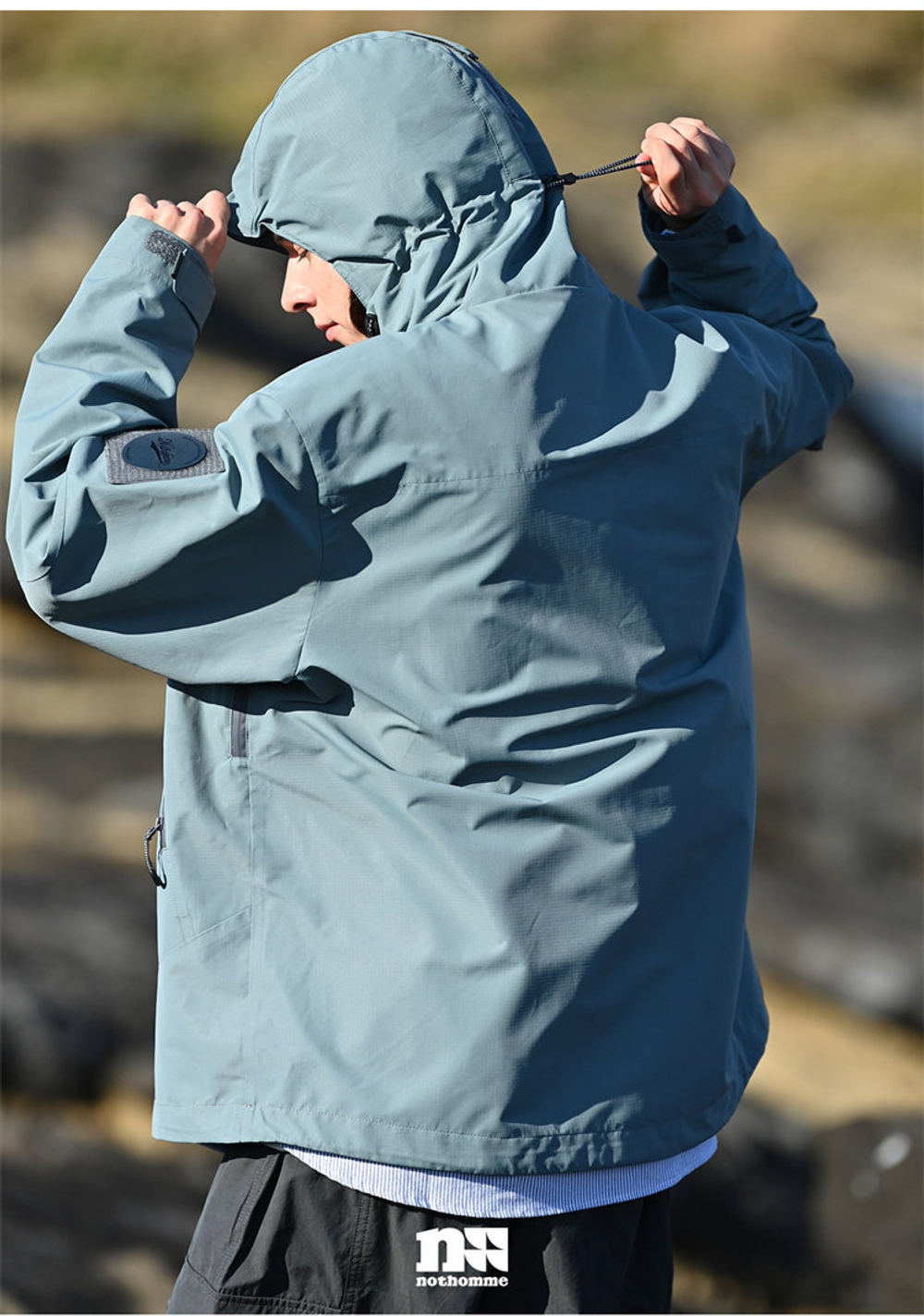 Куртка Nothomme Monterest Outdoor Teflon голубой